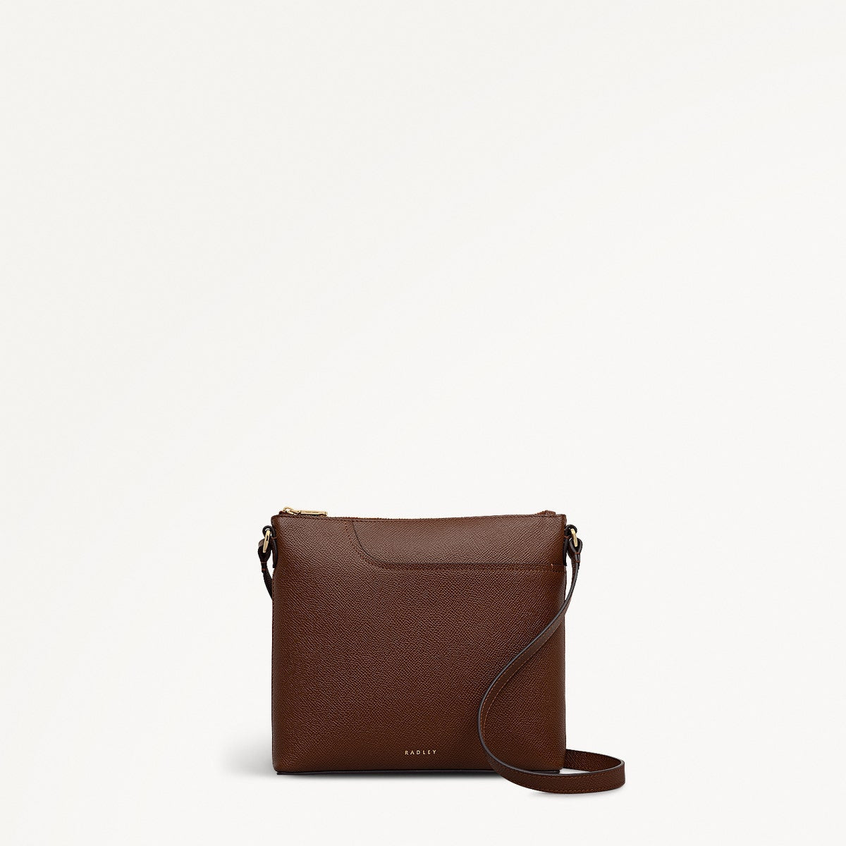 Radley London Chocolate Small Ziptop North-South Cross Body Bag