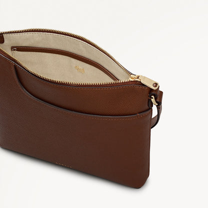 Radley London Chocolate Small Ziptop North-South Cross Body Bag
