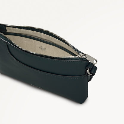 Radley London Teal Mini Ziptop East-West Shoulder Bag