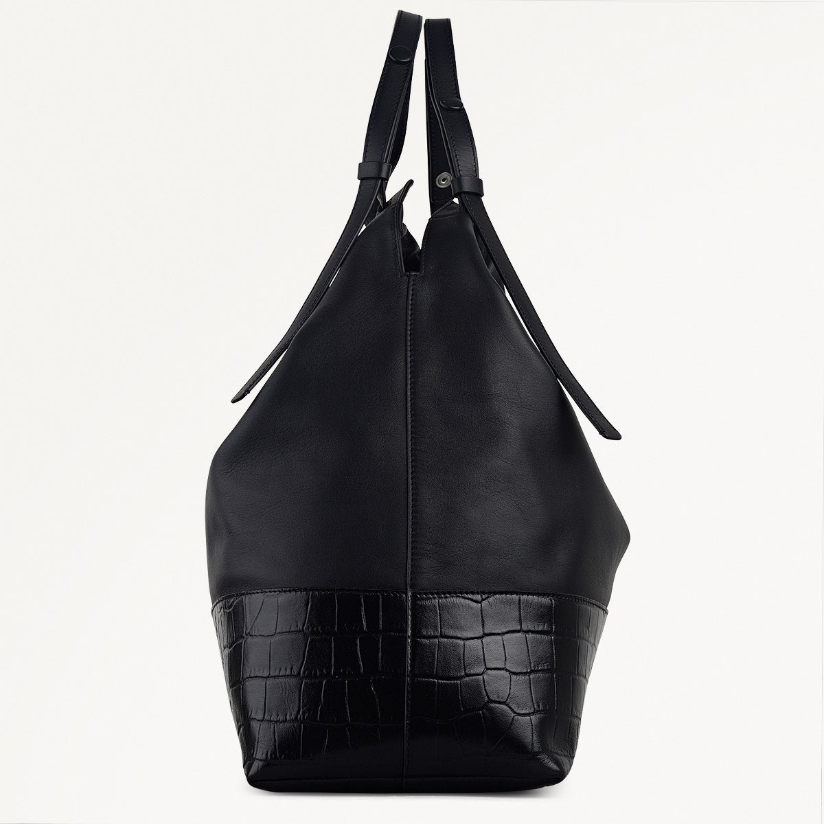 Radley London Black Large Drawstring Shoulder Bag