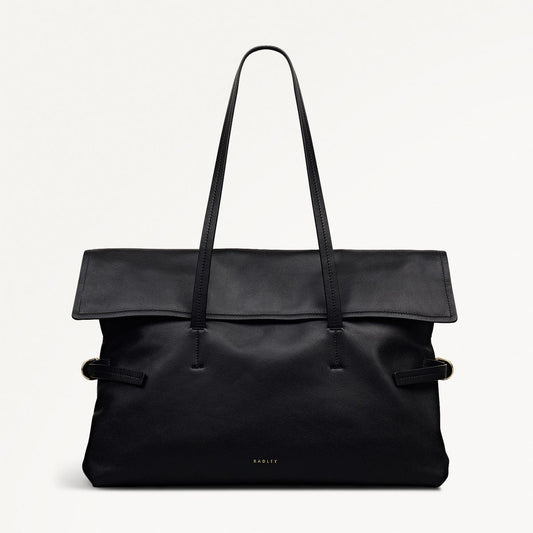 Radley London Black Medium Flapover Shoulder Bag