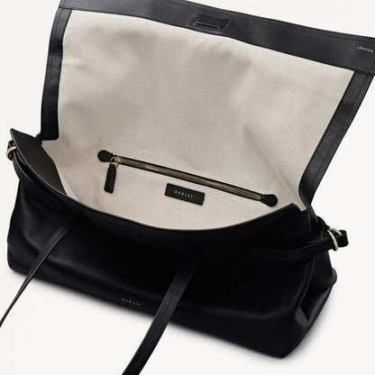 Radley London Black Medium Flapover Shoulder Bag