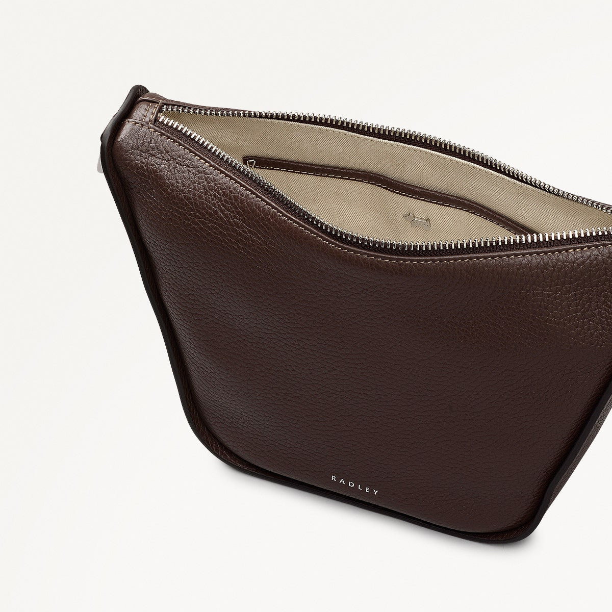 Radley London Dark Oak Small Ziptop Cross Body Bag