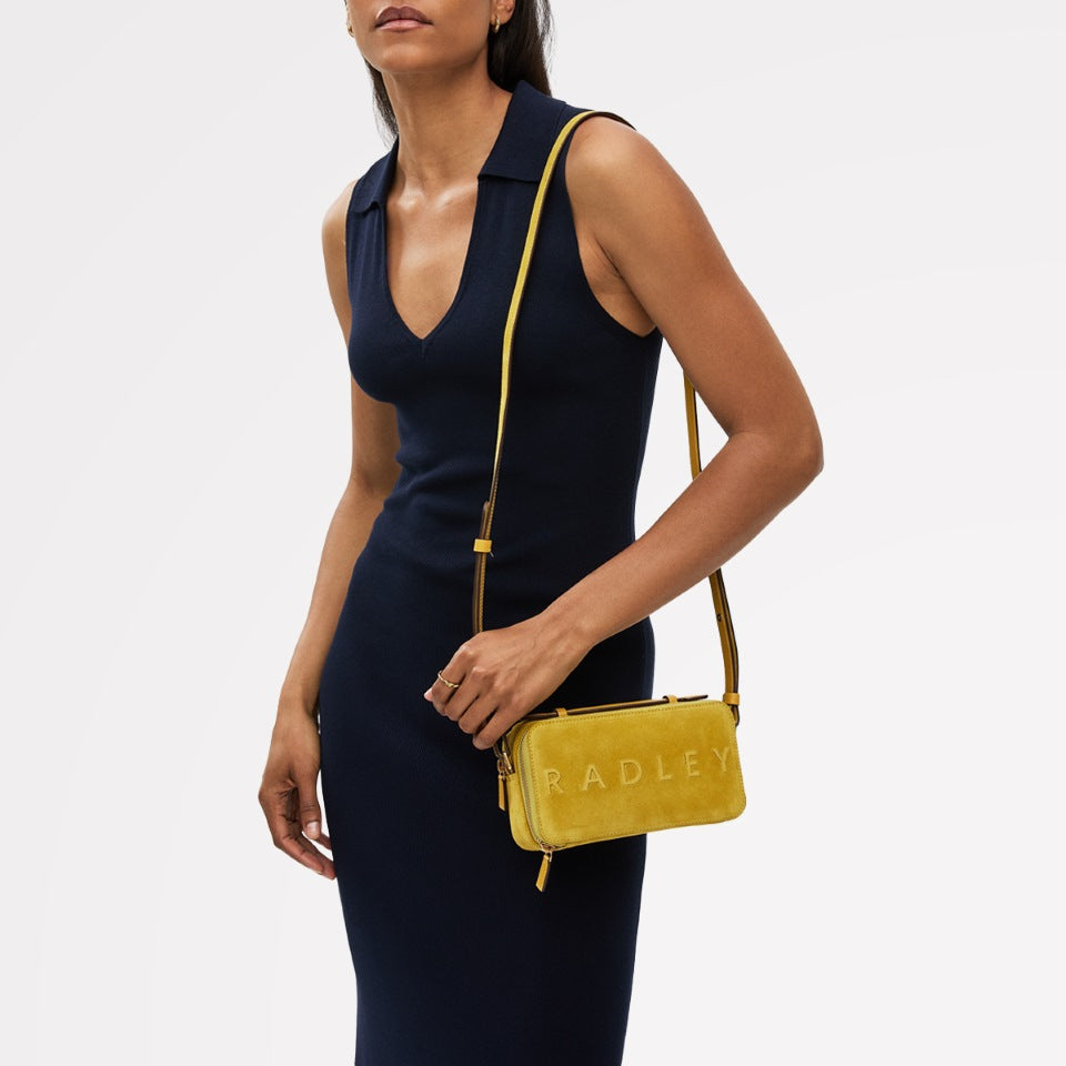 Radley London Ochre Micro Zip Around Cross Body Bag