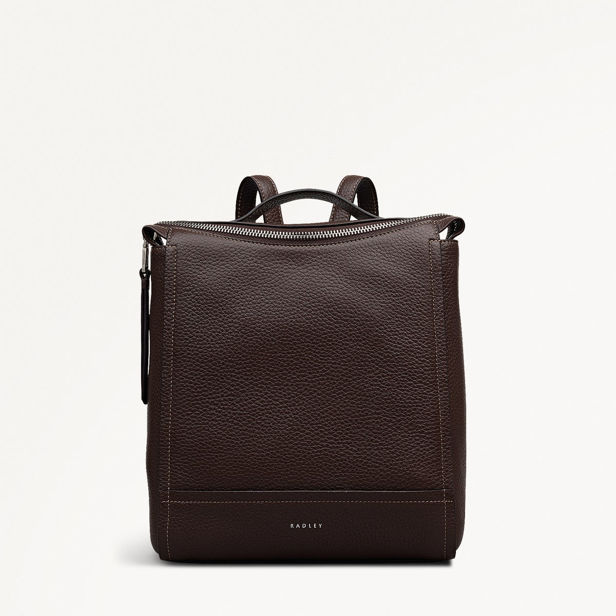 Radley London Dark Oak Small Ziptop Backpack