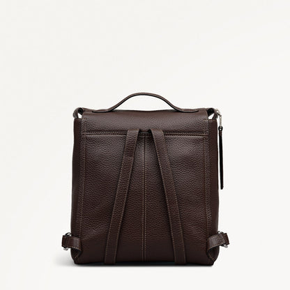 Radley London Dark Oak Small Ziptop Backpack