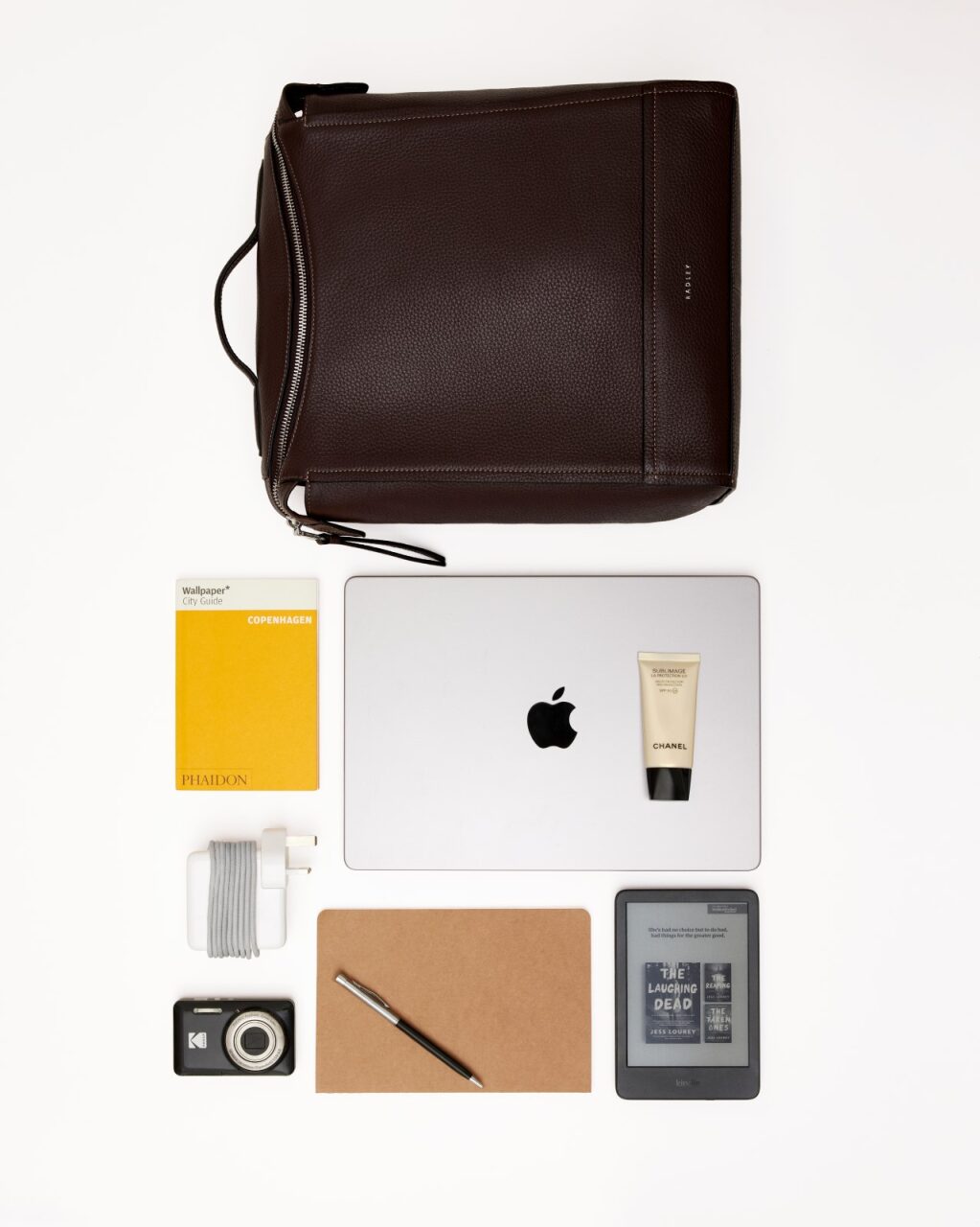 Radley London Dark Oak Small Ziptop Backpack