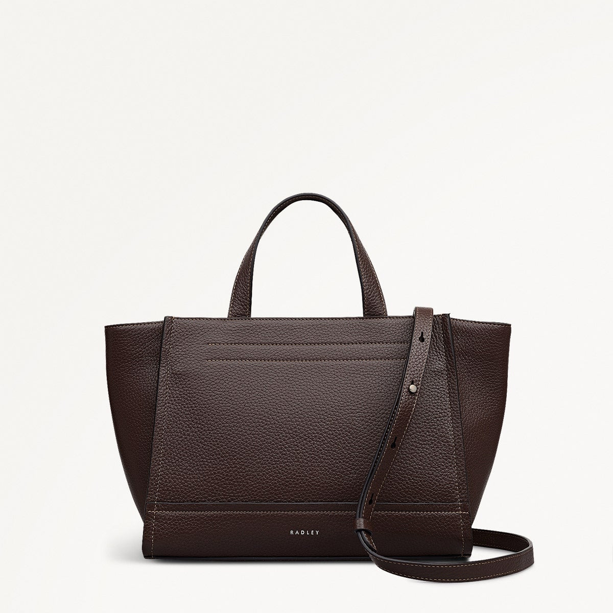Radley London Dark Oak Medium Ziptop Grab Bag
