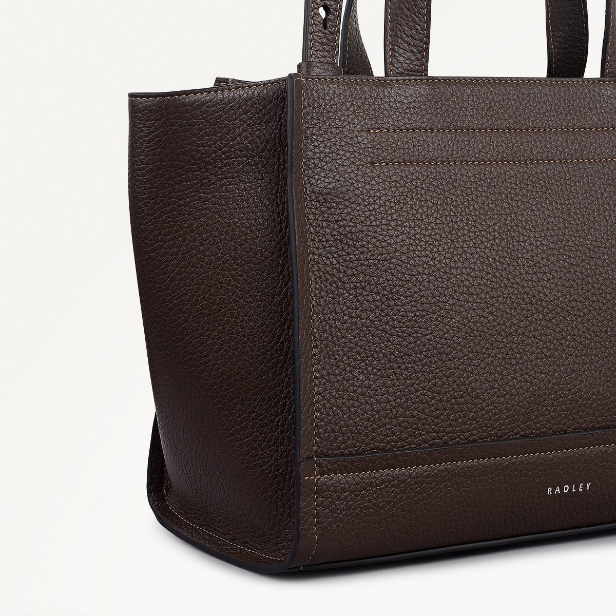 Radley London Dark Oak Medium Ziptop Grab Bag