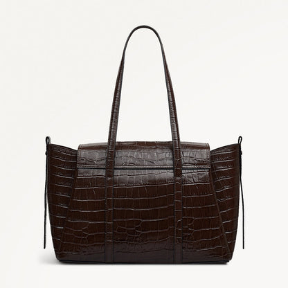 Radley London Dark Oak Medium Flapover Shoulder Bag