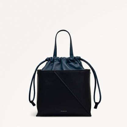 Radley London Black Small Drawstring Cross Body Bag
