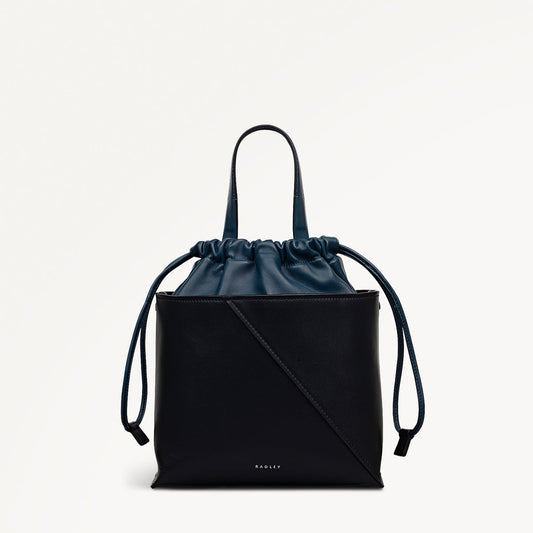 Radley London Black Small Drawstring Cross Body Bag