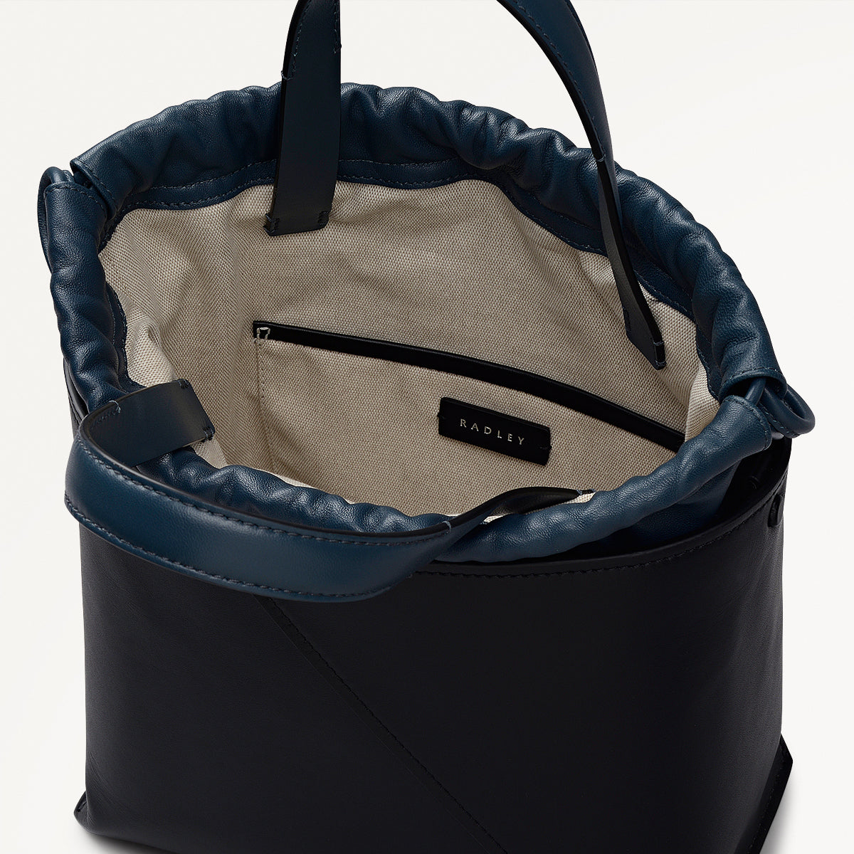 Radley London Black Small Drawstring Cross Body Bag