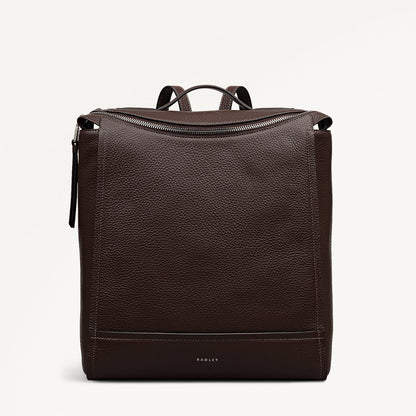 Radley London Dark Oak Medium Ziptop Backpack