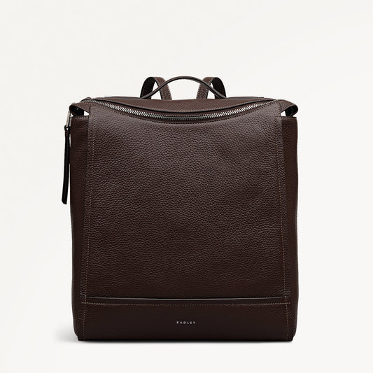 Radley London Dark Oak Medium Ziptop Backpack