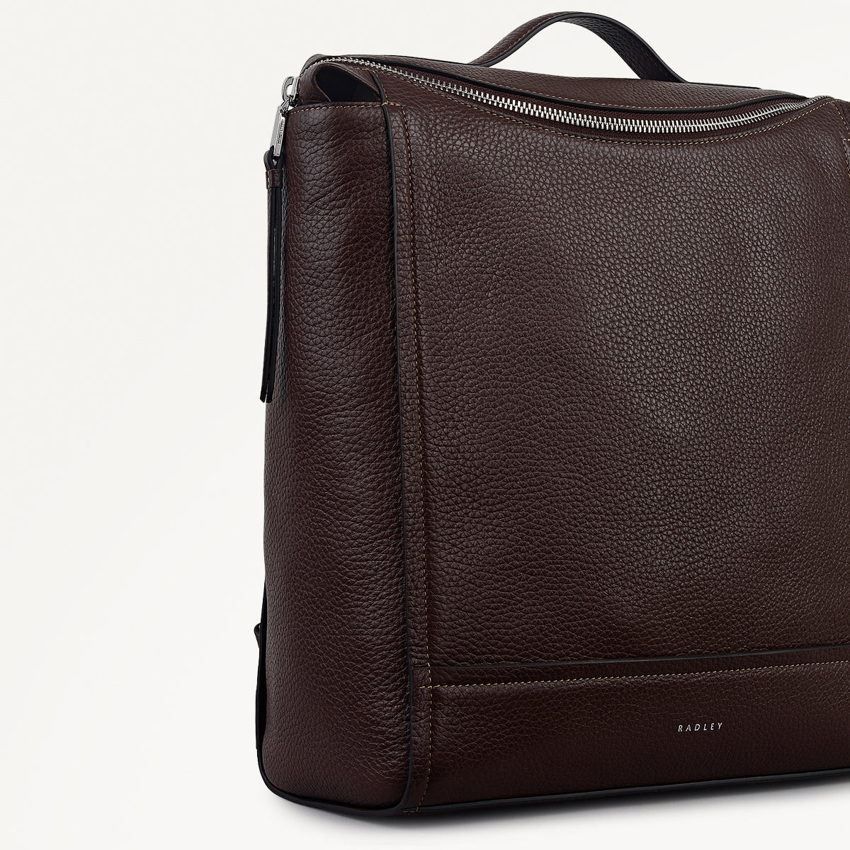 Radley London Dark Oak Medium Ziptop Backpack