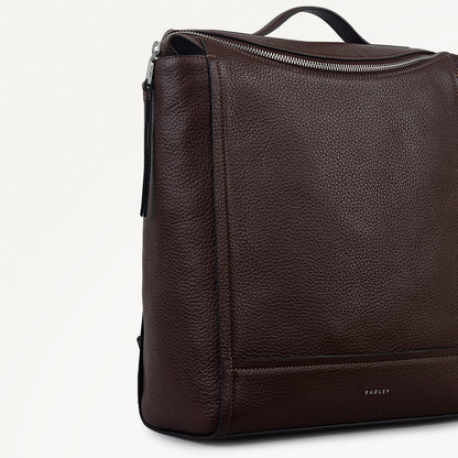 Radley London Dark Oak Medium Ziptop Backpack