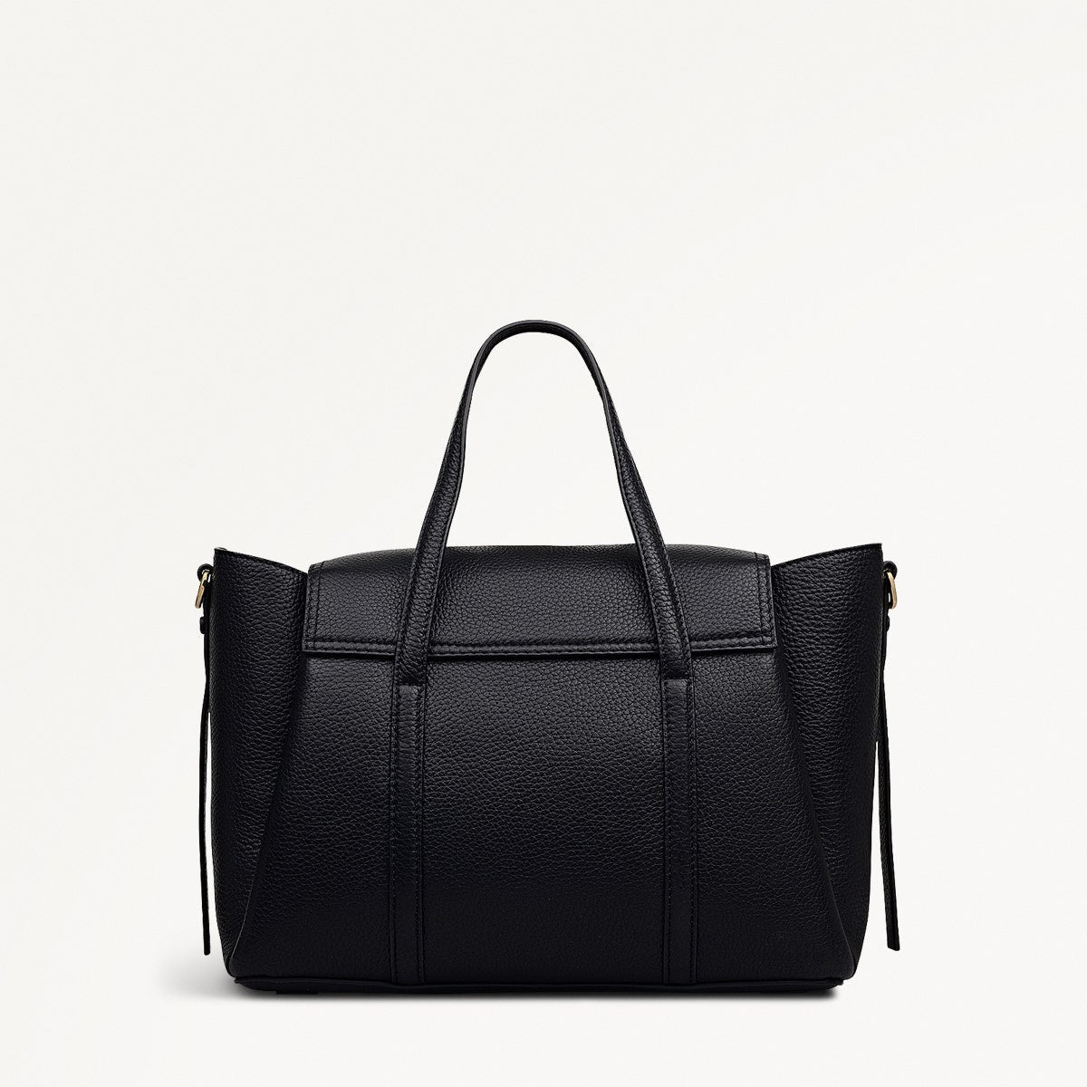 Radley London Black Medium Flapover Grab Bag