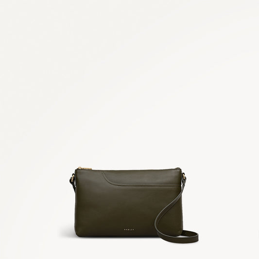 Radley London Pine Needle Medium Ziptop East-West Cross Body Bag