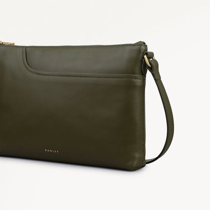 Radley London Pine Needle Medium Ziptop East-West Cross Body Bag