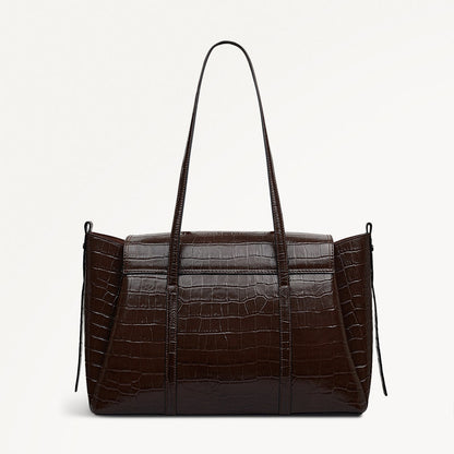 Radley London Dark Oak Large Flapover Shoulder Bag