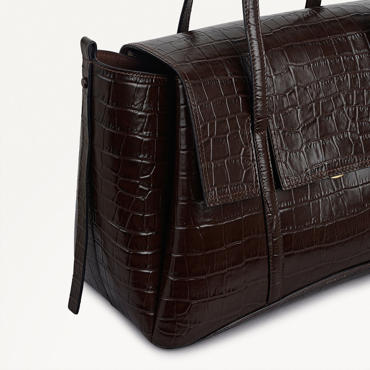 Radley London Dark Oak Large Flapover Shoulder Bag