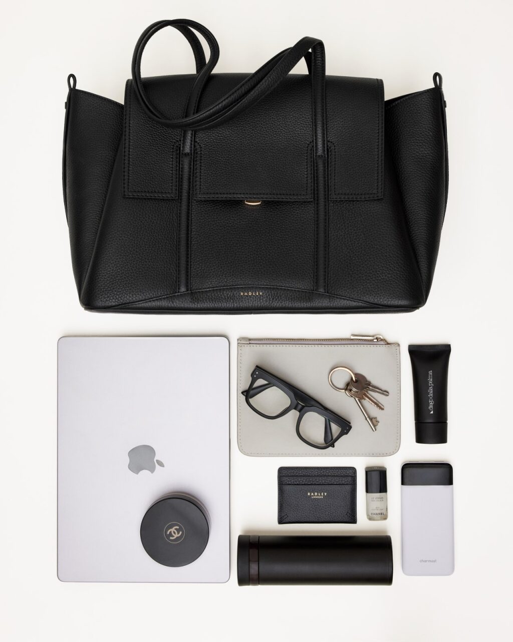 Radley London Dark Oak Large Flapover Shoulder Bag