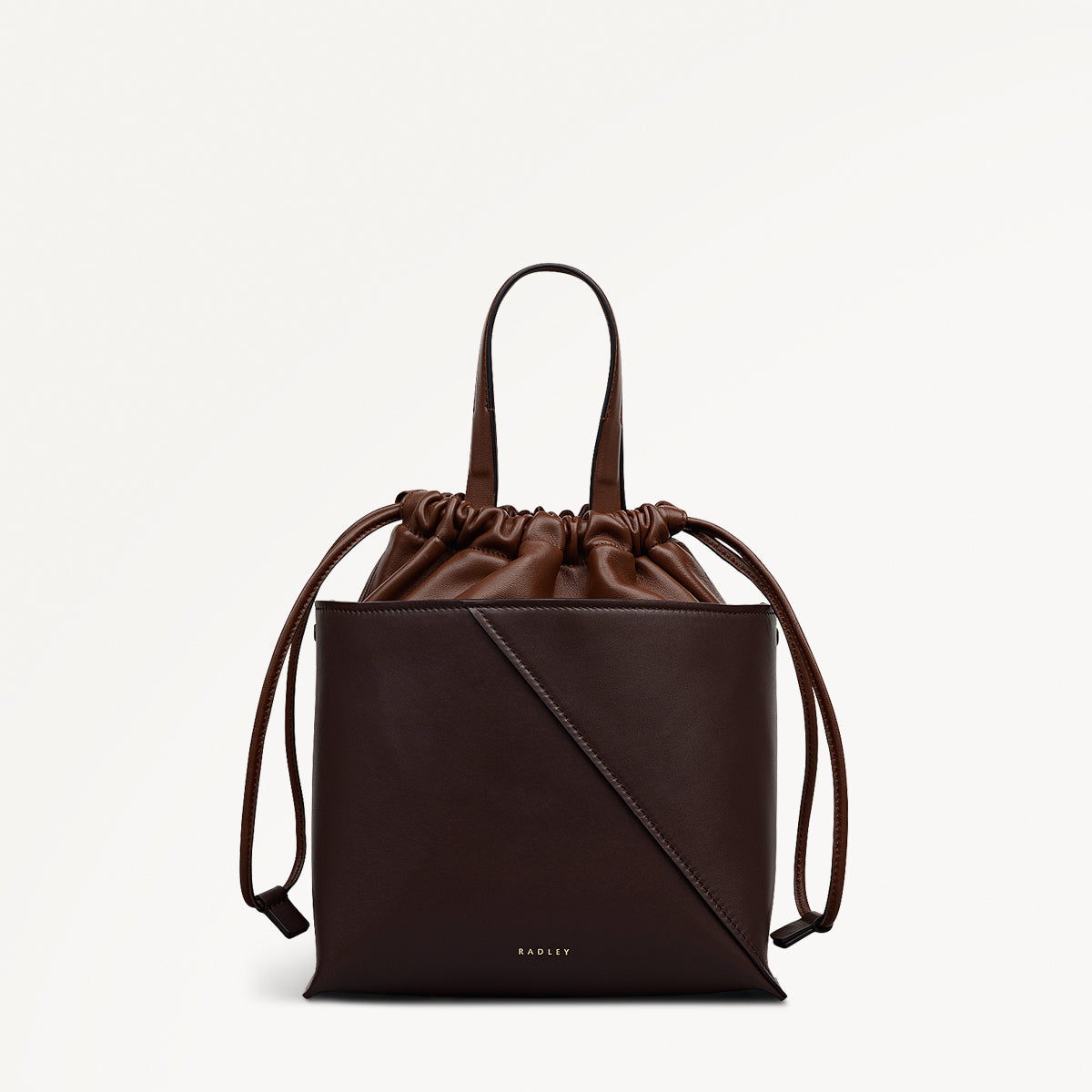 Radley London Dark Oak Small Drawstring Cross Body Bag