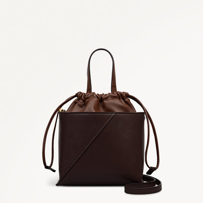 Radley London Dark Oak Small Drawstring Cross Body Bag