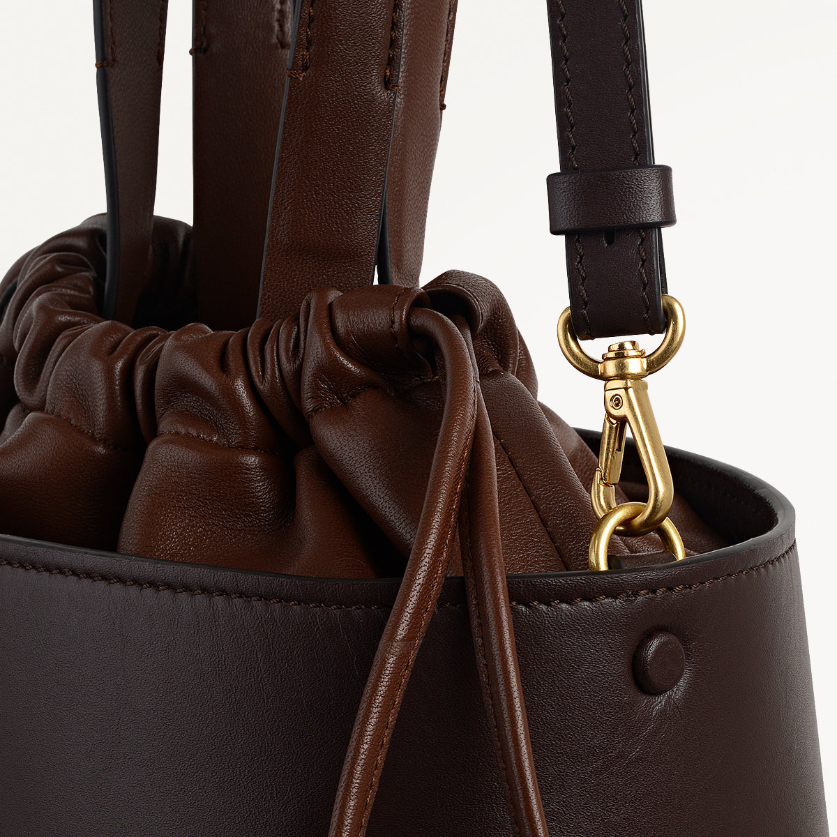 Radley London Dark Oak Small Drawstring Cross Body Bag