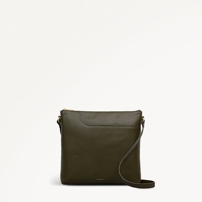 Radley London Pine Needle Large Ziptop North-South Cross Body Bag