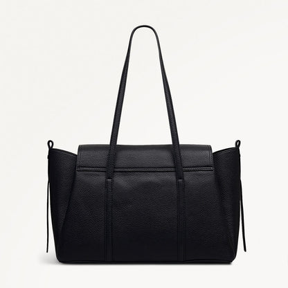 Radley London Black Large Flapover Shoulder Bag