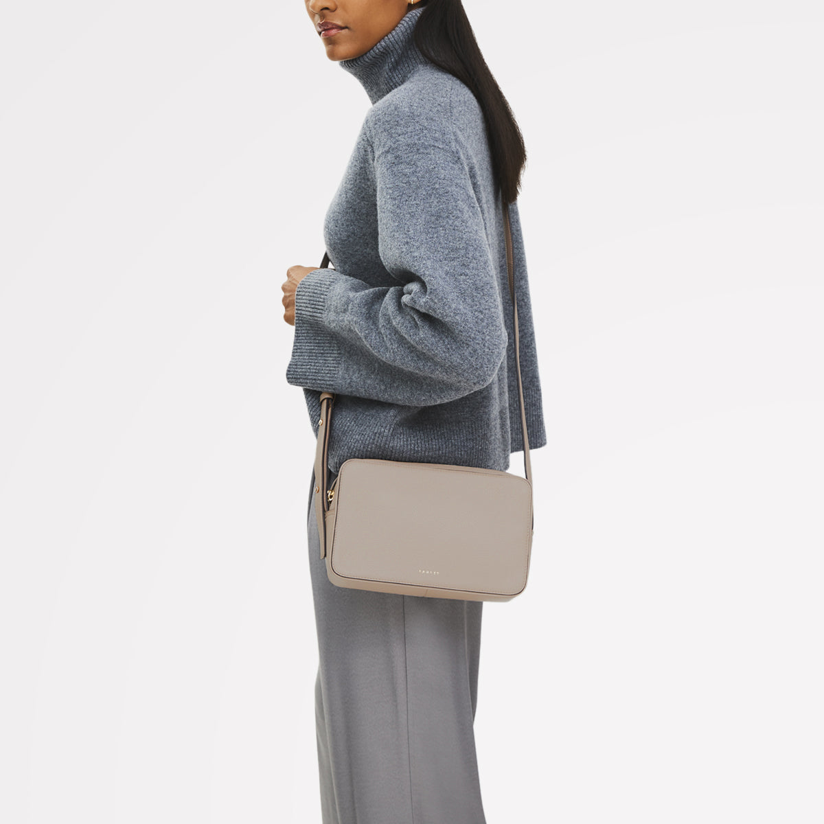Radley London Porcini Small Ziptop Cross Body Bag
