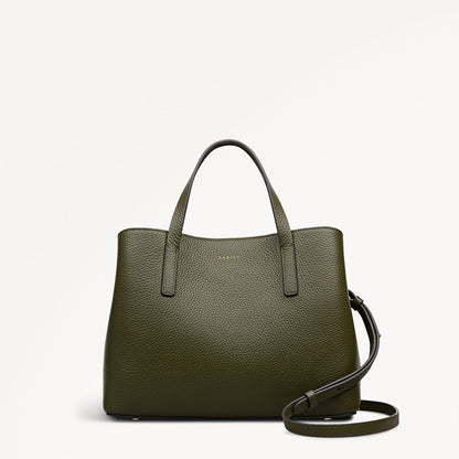 Radley London Pine Needle Medium Ziptop Grab Bag