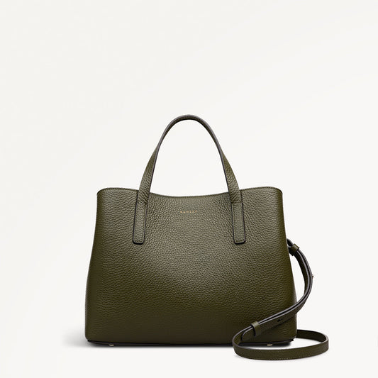Radley London Pine Needle Medium Ziptop Grab Bag