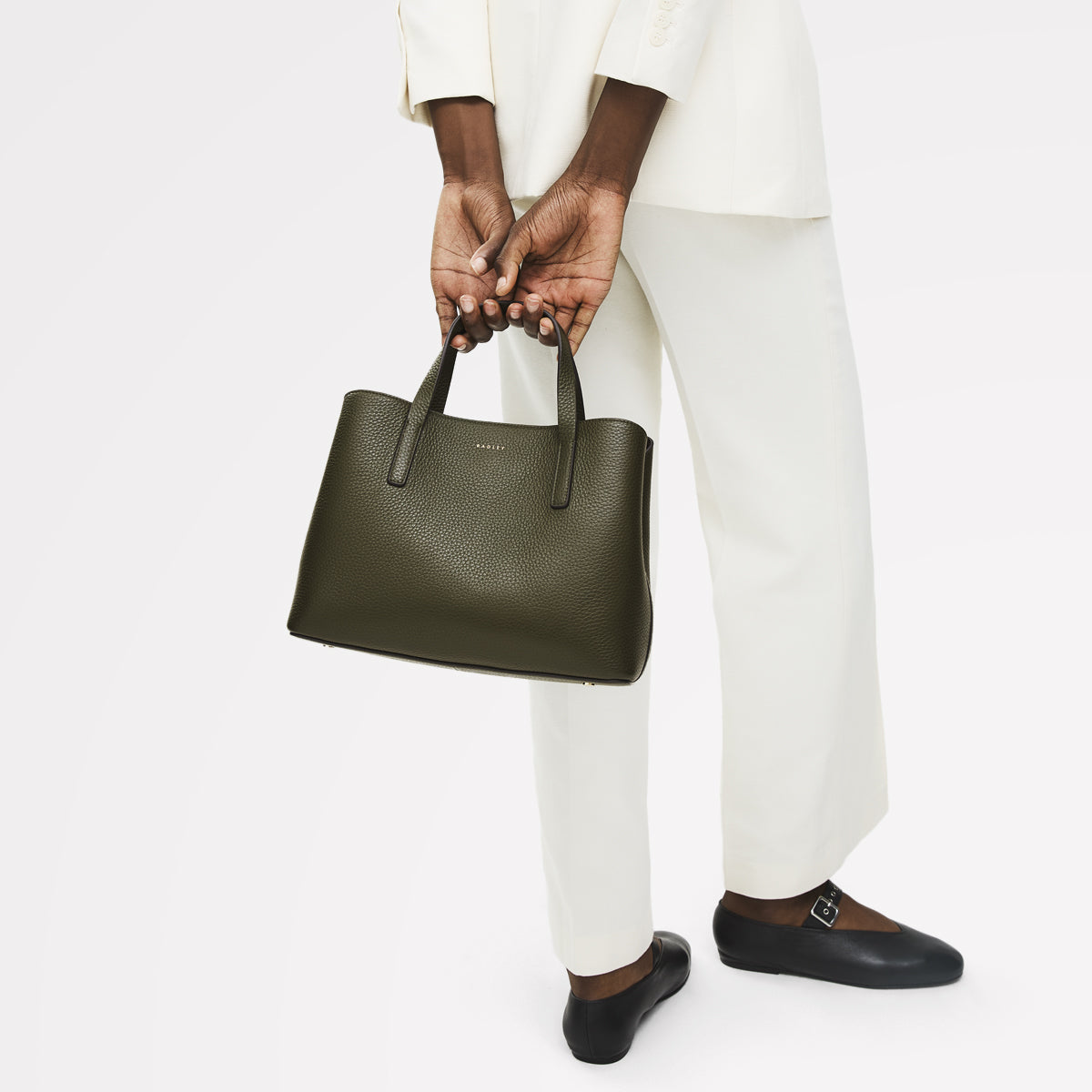 Radley London Pine Needle Medium Ziptop Grab Bag