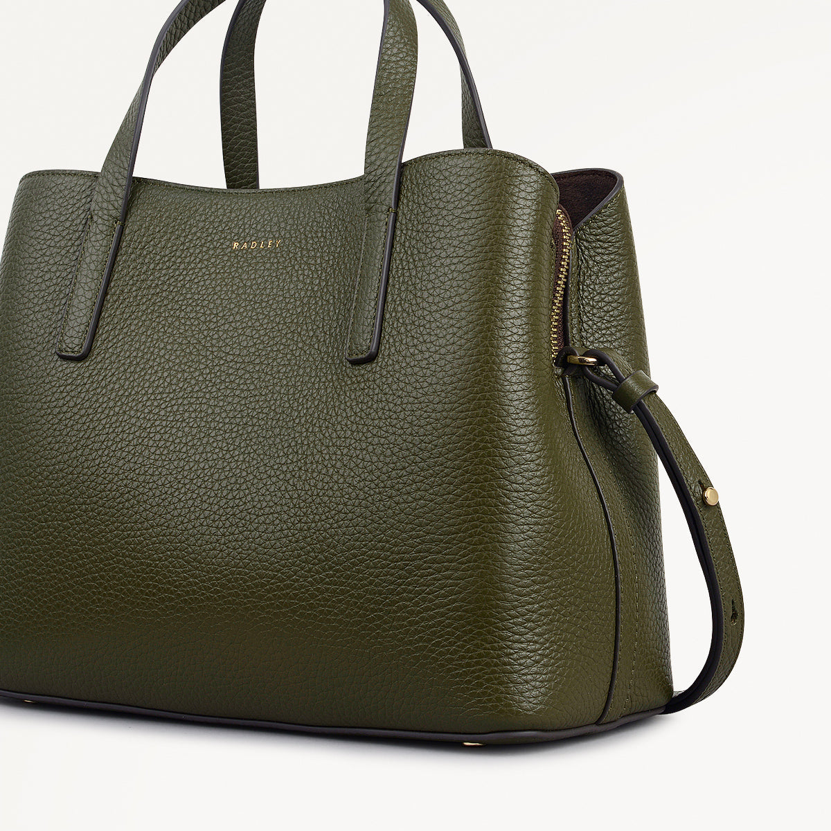 Radley London Pine Needle Medium Ziptop Grab Bag