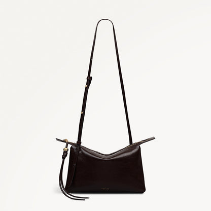 Radley London Dark Oak Medium Ziptop Cross Body Bag