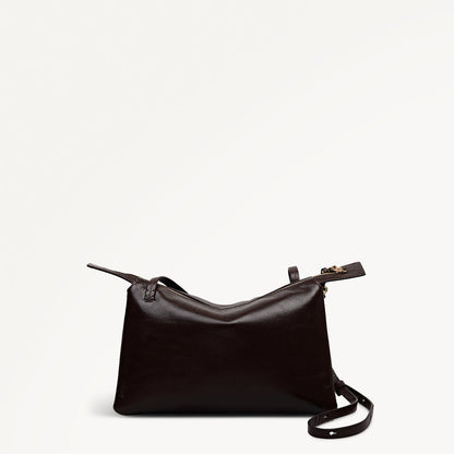 Radley London Dark Oak Medium Ziptop Cross Body Bag