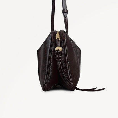 Radley London Dark Oak Medium Ziptop Cross Body Bag