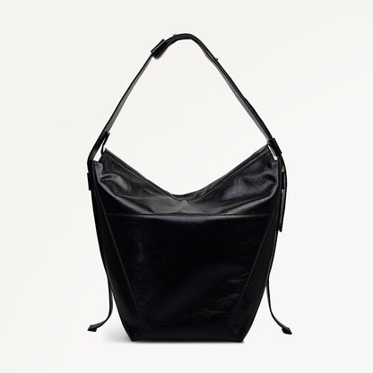 Radley London Black Large Ziptop Shoulder Bag