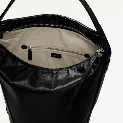 Radley London Black Large Ziptop Shoulder Bag