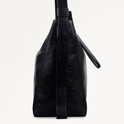 Radley London Black Large Ziptop Shoulder Bag