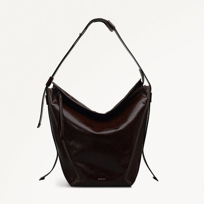 Radley London Dark Oak Large Ziptop Shoulder Bag