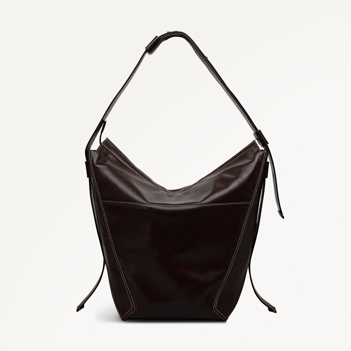 Radley London Dark Oak Large Ziptop Shoulder Bag