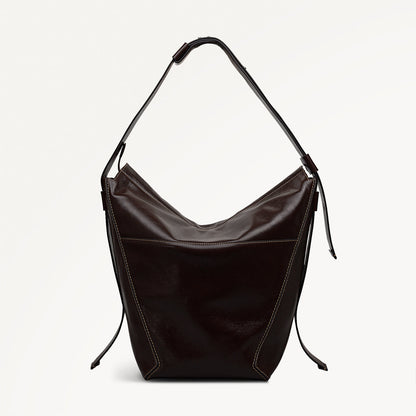 Radley London Dark Oak Large Ziptop Shoulder Bag