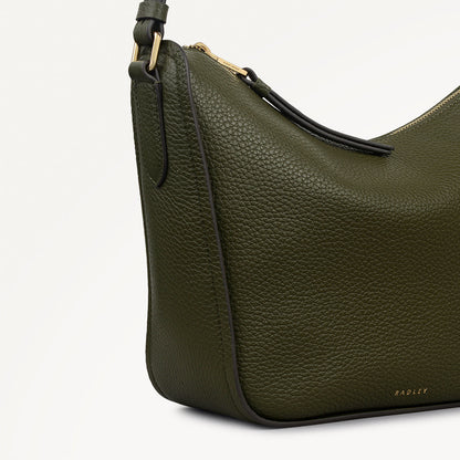 Radley London Pine Needle Medium Ziptop Cross Body Bag