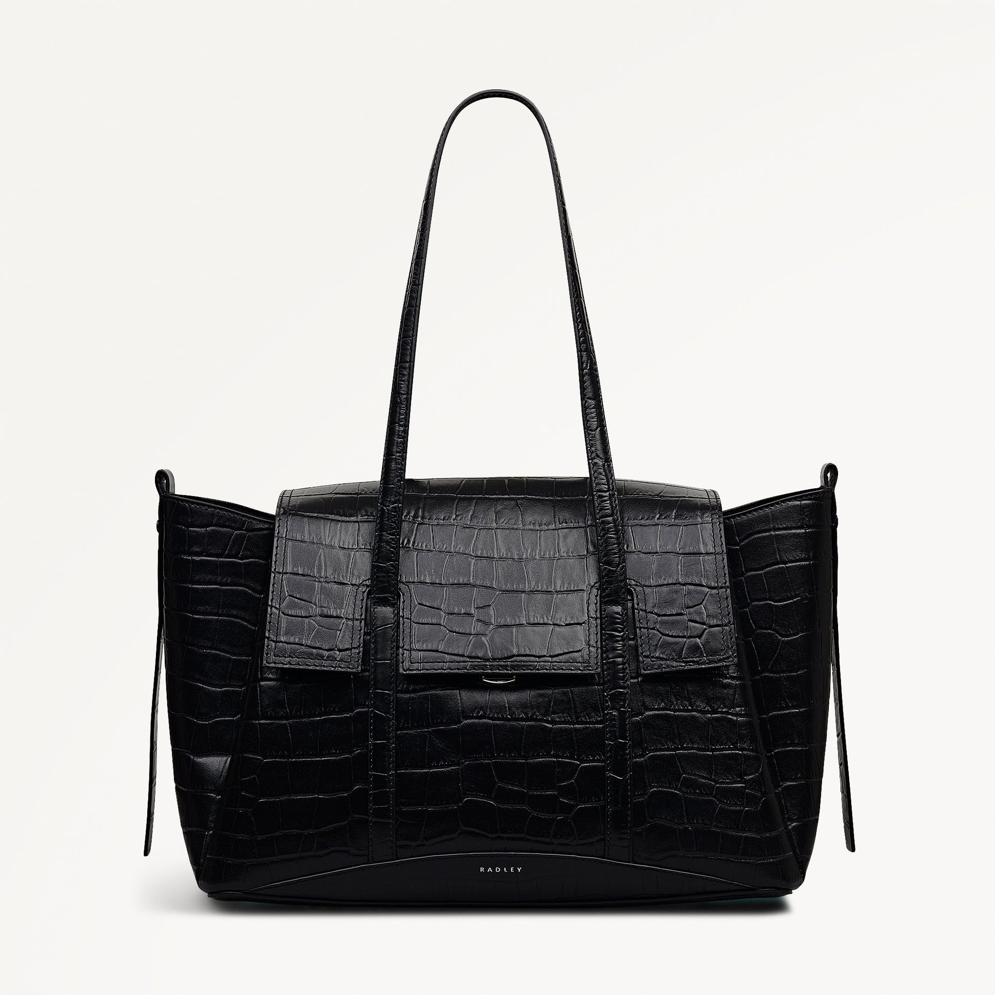 Radley London Black Medium Flapover Shoulder Bag