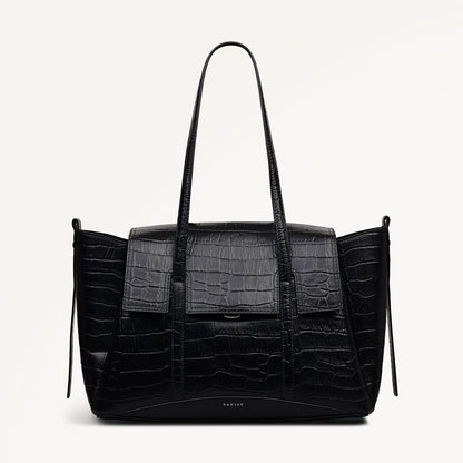 Radley London Black Medium Flapover Shoulder Bag