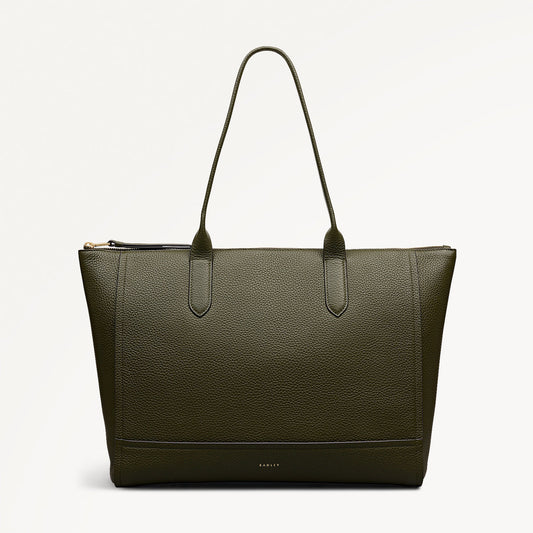 Radley London Pine Needle Medium Ziptop Tote Bag